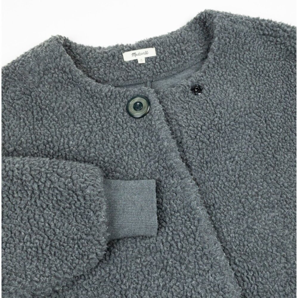 Madewell Gray Textured Coat - Picture 9 of 16